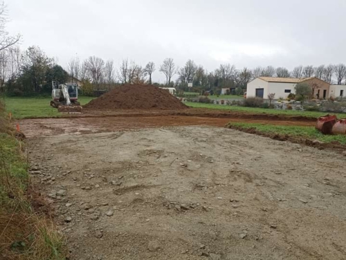 Empierrement d'accès