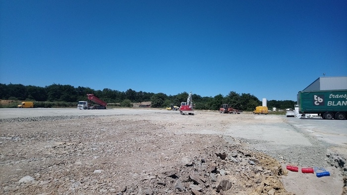 Travaux de terrassement en Vendée