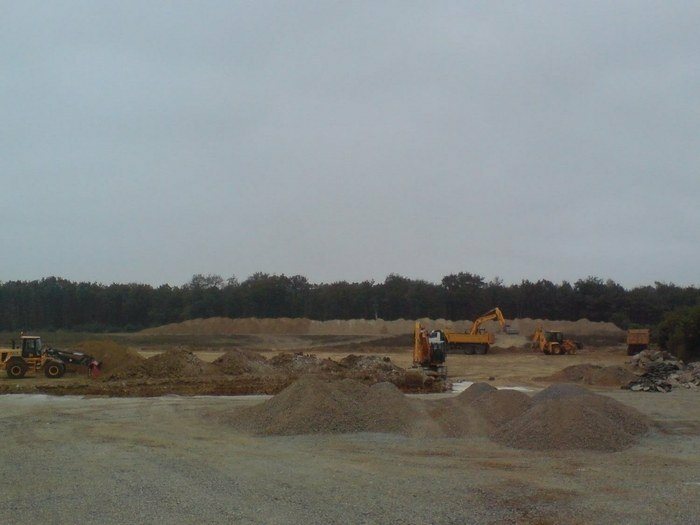 Travaux de terrassement en Vendée